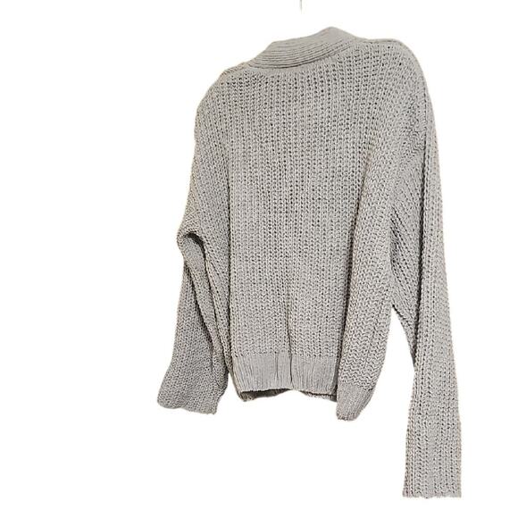 POL Light Gray Women's Cardigan - Picture 2 of 6